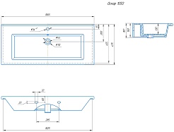 Misty Раковина мебельная Kirovit Оскар 105 – фотография-2